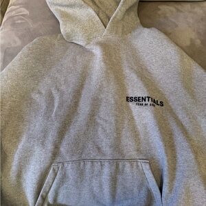 Essentials Gray Hoodie